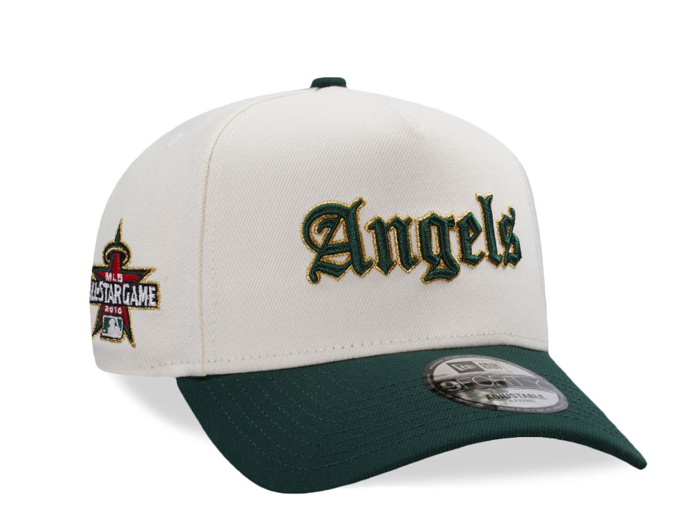 New Era Anaheim Angels All Star Game 2010 Chrome Two Tone Edition 9Forty A Frame Snapback Hat