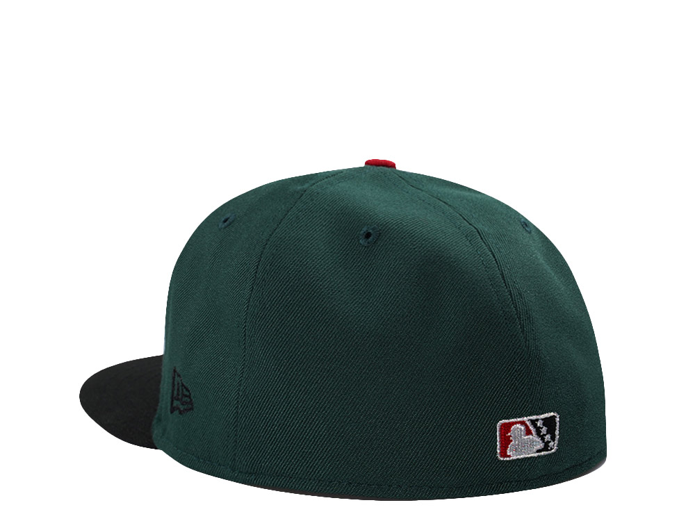 New Era Reno Aces Dark Green Two Tone Edition 59Fifty Fitted Hat