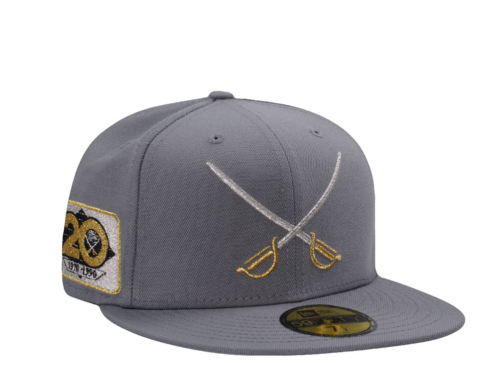 New Era Buffalo Sabres 20th Anniversary Gray Prime Edition 59Fifty Fitted Hat