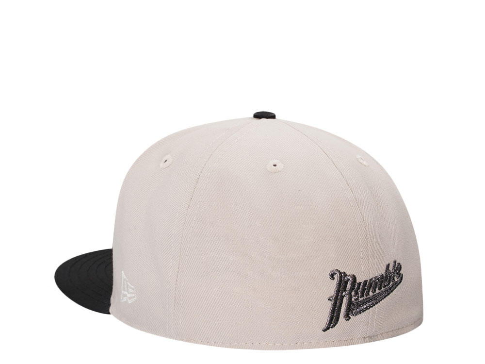 New Era Binghamton Rumble Ponies 30th Seasons Satin Brim Two Tone Edition 59Fifty Fitted Hat