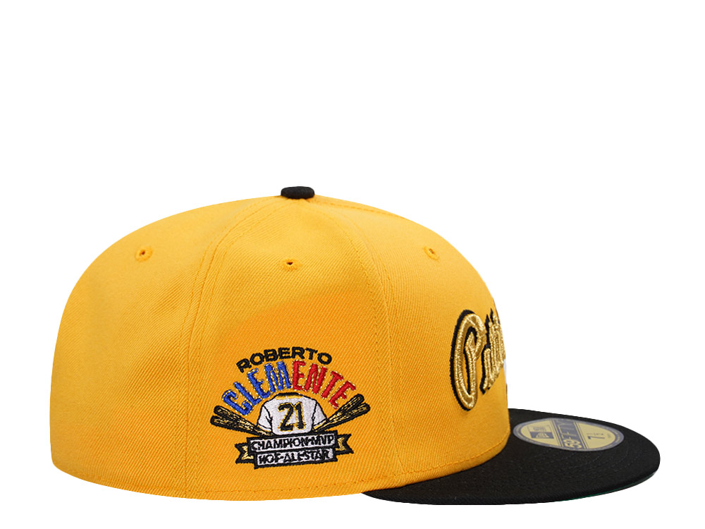New Era Pittsburgh Pirates Roberto Clemente Gold Two Tone Edition 59Fifty Fitted Hat