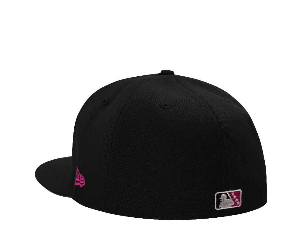 New Era Augusta Green Jackets Carolina League Black Prime Edition 59Fifty Fitted Hat