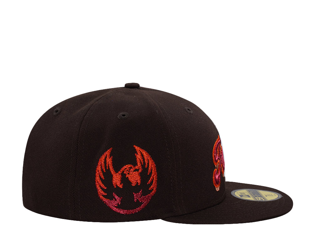 New Era Coachella Valley Firebirds Burnt Wood Prime Edition 59Fifty Fitted Hat