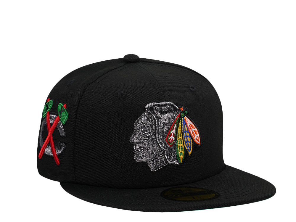 New Era Chicago Blackhawks Black Pewter Prime Edition 59Fifty