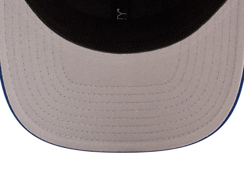 New Era Edmonton Oilers Blue 9Seventy  Stretch Snapback Hat