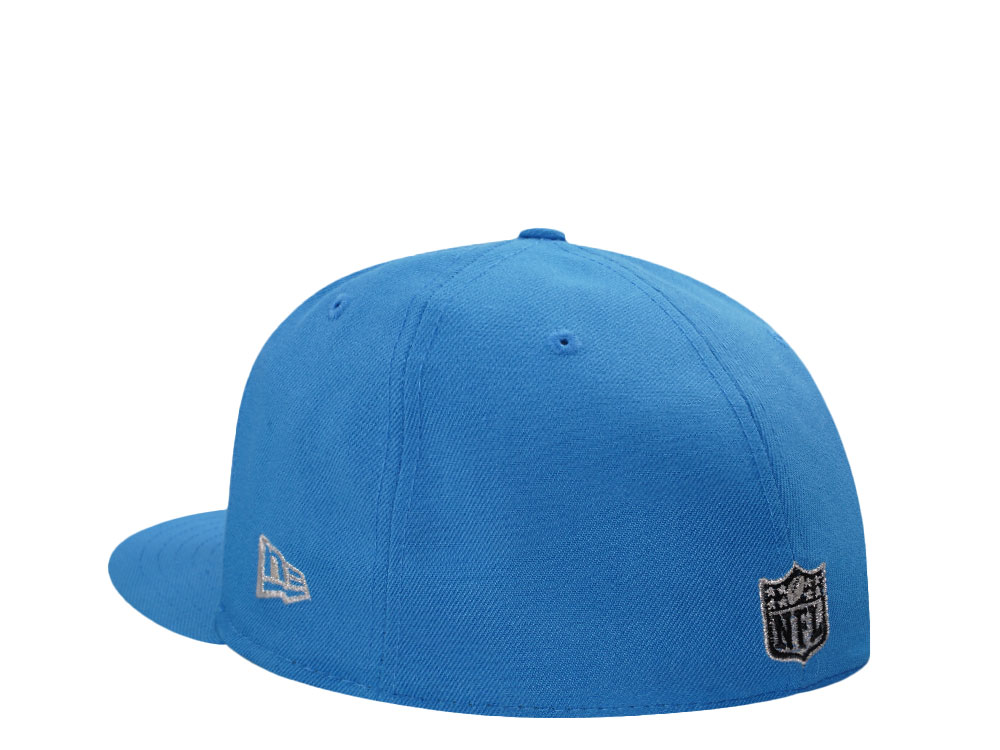 New Era Detroit Lions Blue Inaugural Season 2002 Reef Prime Edition 59Fifty Fitted Hat