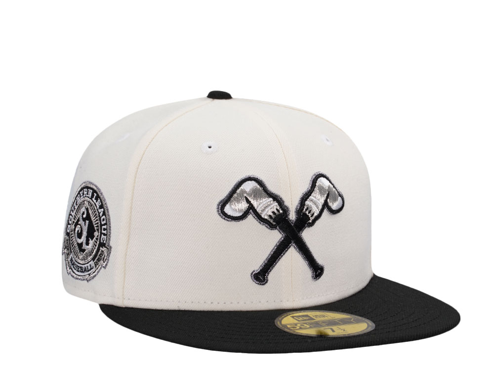 New Era Montgomery Grey Sox Chrome Two Tone Prime Edition 59Fifty Fitted Hat