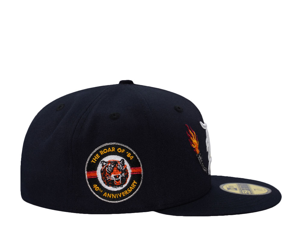 New Era Detroit Tigers 40th Anniversary Navy Prime Edition 59Fifty Fitted Hat