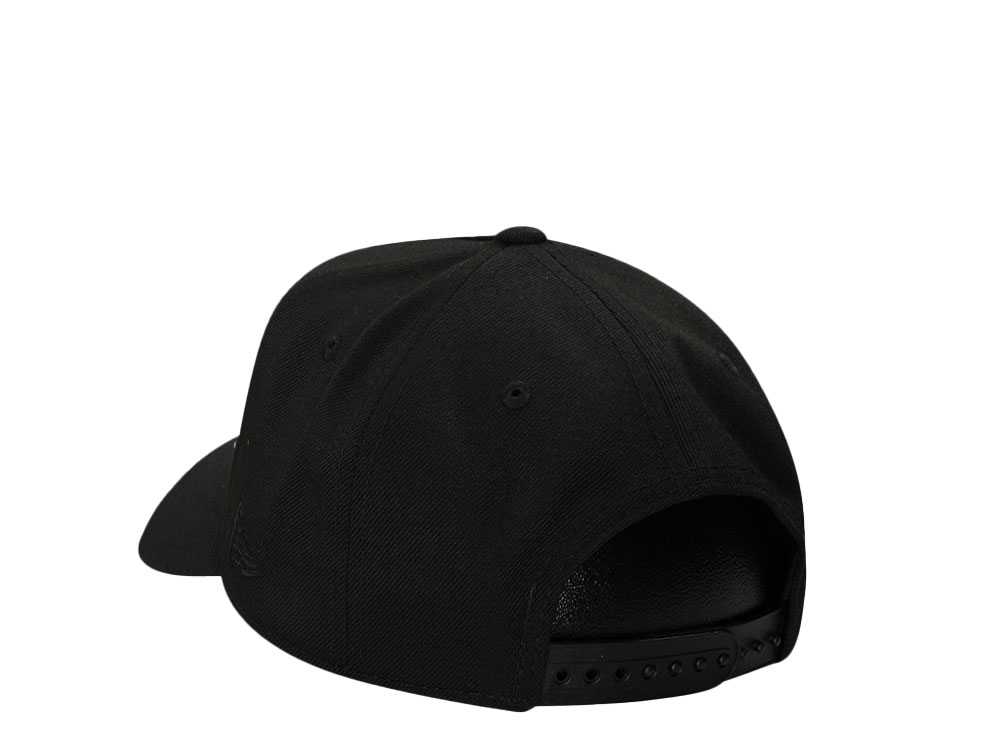 New Era Chicago Bulls Black Classic Edition 9Forty A Frame Snapback Hat