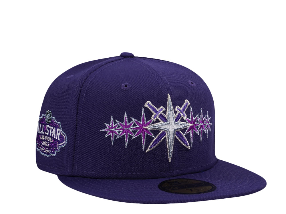 New Era Vegas Golden Knights All Star Game 2022 Purple Dream Edition 59Fifty Fitted Hat