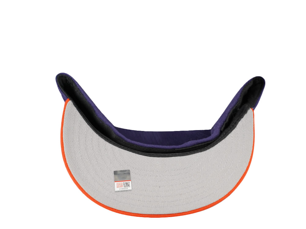 New Era Clemson Tigers 125th Anniversary Puple Two Tone Prime Edition 59Fifty Fitted Hat