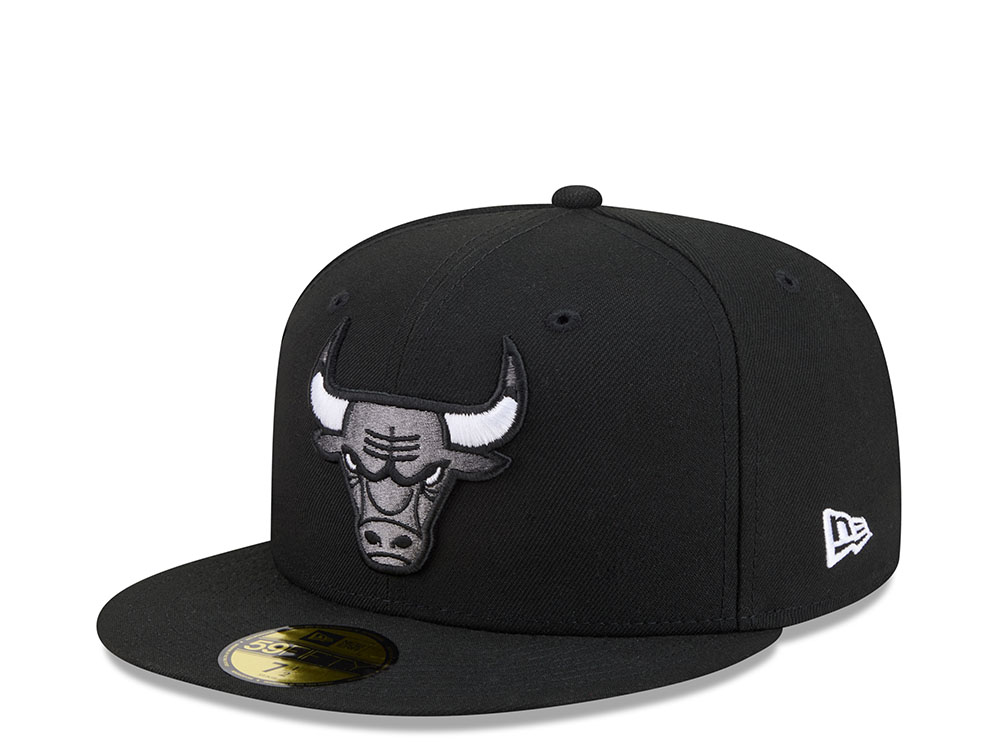 New Era Chicago Bulls Color Basic Black 59Fifty Fitted Hat