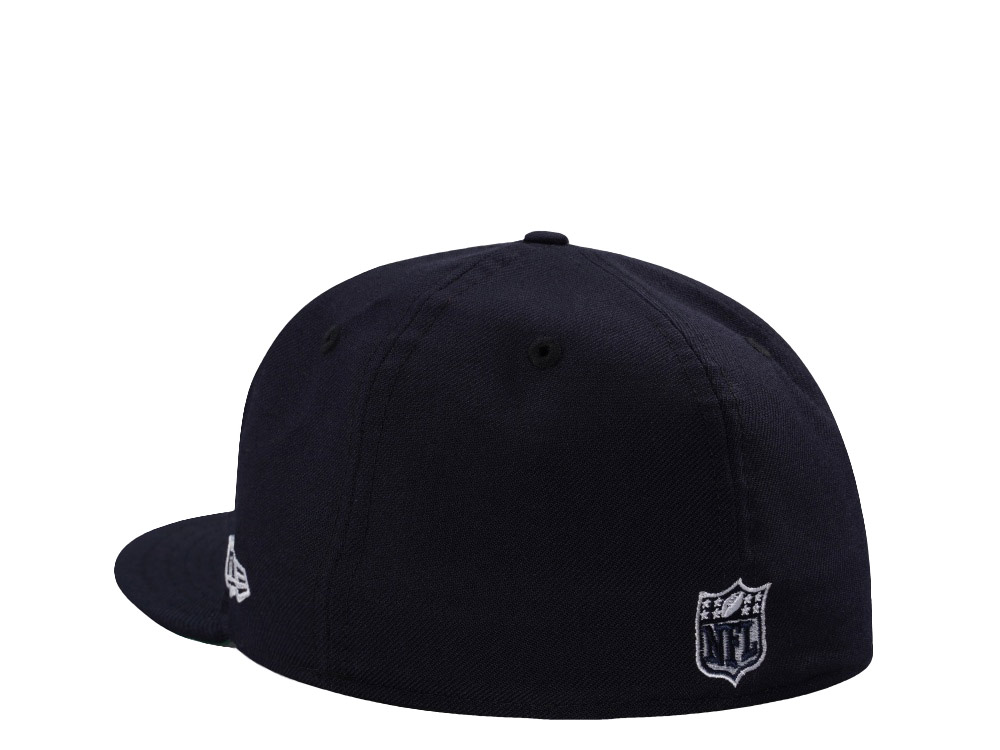 New Era New England Patriots Super Bowl XXXVI Wool Navy Throwback Edition 59Fifty Fitted Hat