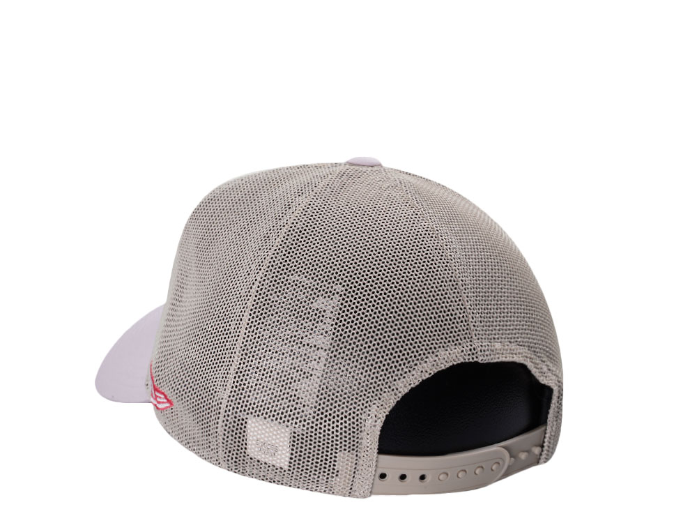 New Era Tecolotes de los Dos Laredos Alternate Logo Wordmark Mesh 9Forty A Frame Trucker Snapback Hat