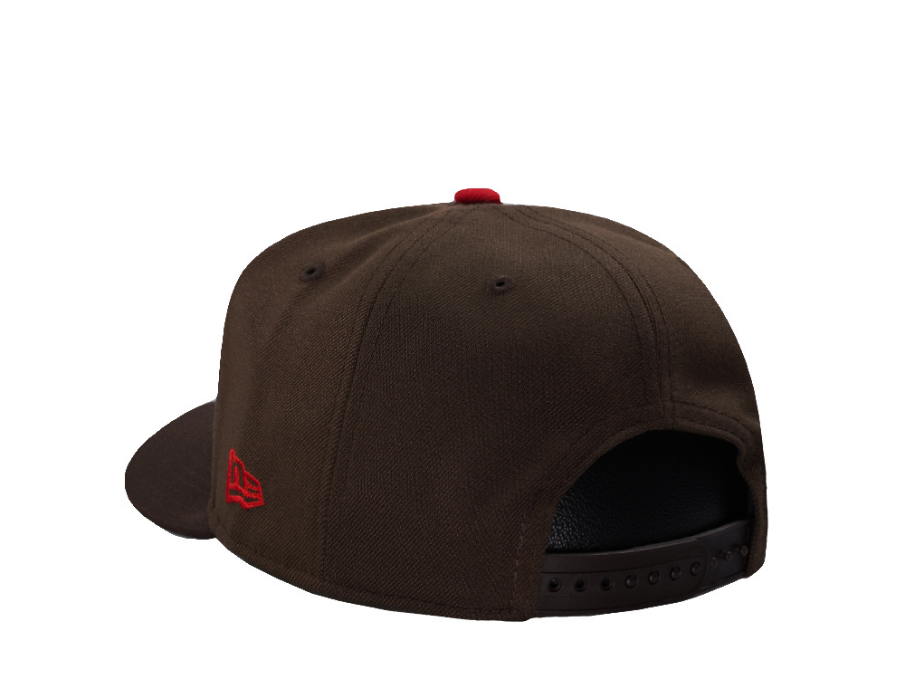 New Era Houston Astros 40th Anniversary Walnut Two Tone Edition 9Fifty A Frame Snapback Hat