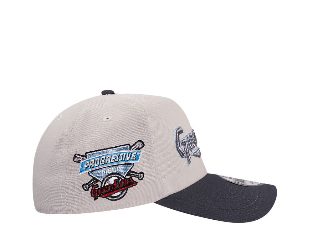 New Era Cleveland Guardians Progressive Field Metallic Two Tone Edition 9Forty A Frame Snapback Hat