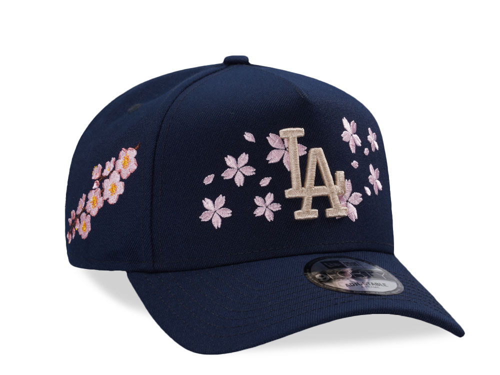 New Era Los Angeles Dodgers Ocean Sakura Edition 9Forty A Frame Snapback Hat