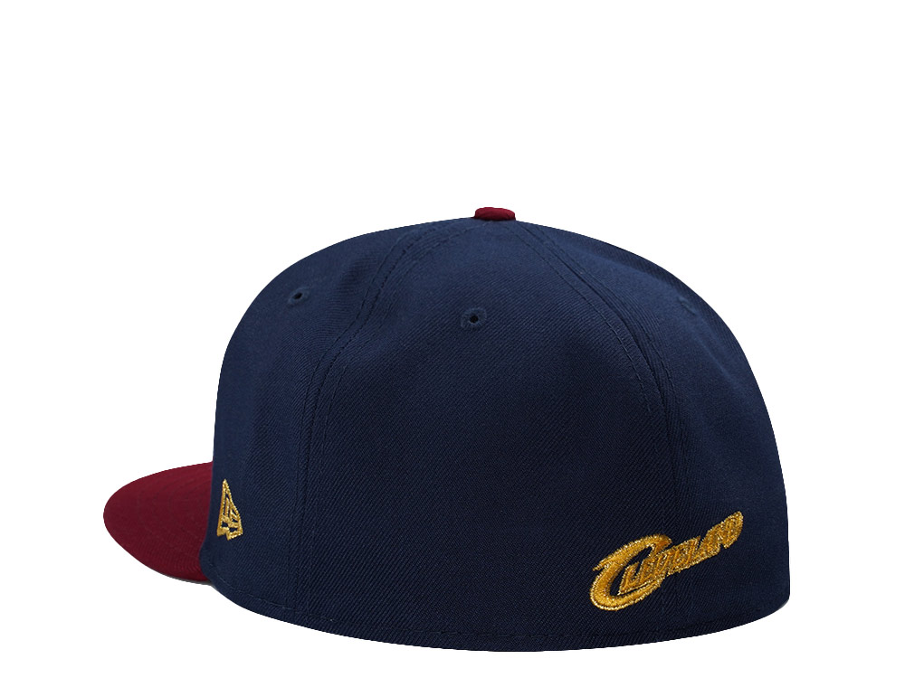 New Era Cleveland Cavaliers Inaugural Season 1970 Navy Two Tone Edition 59Fifty Fitted Hat