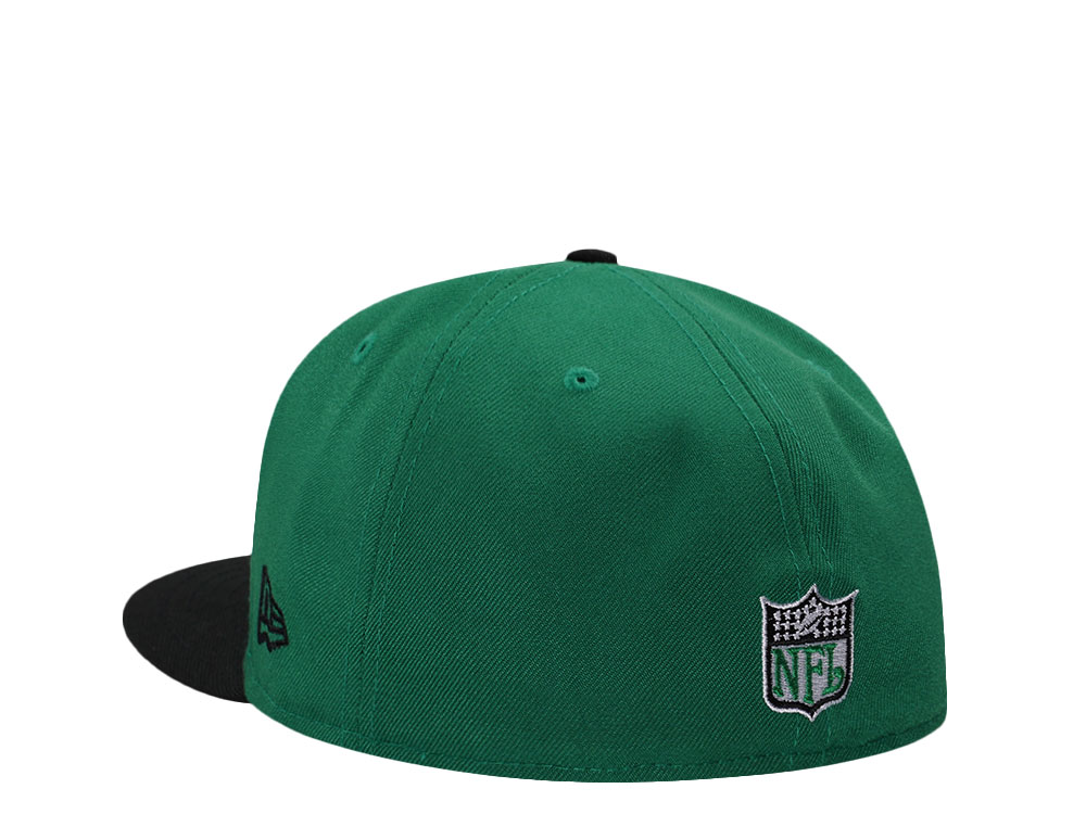 New Era Philadelphia Eagles 60th Anniversary Kelly Green Two Tone Edition 59Fifty Fitted Hat