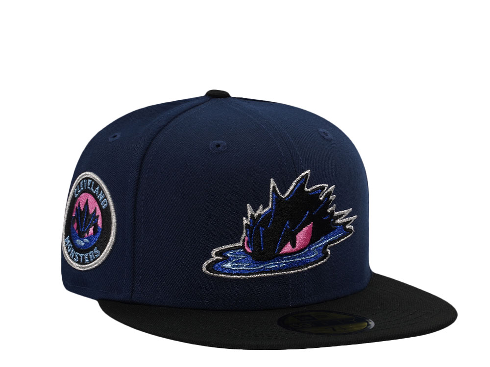 New Era Cleveland Monsters Ocean Blue Two Tone Edition 59Fifty Fitted Hat