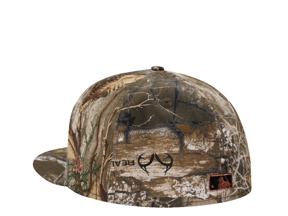 New Era Los Angeles Dodgers Metallic Skull Realtree Prime Edition 59Fifty Fitted Hat