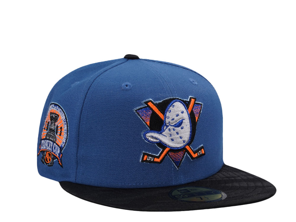 New Era Anaheim Ducks Stanley Cup 2003 Indigo Blue Two Tone Edition 59Fifty Fitted Hat