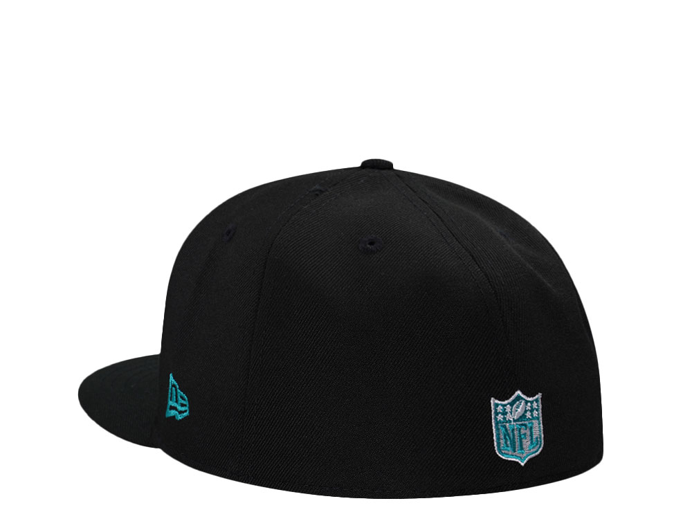 New Era Miami Dolphins 50 Season Black Prime Edition 59Fifty Fitted Hat
