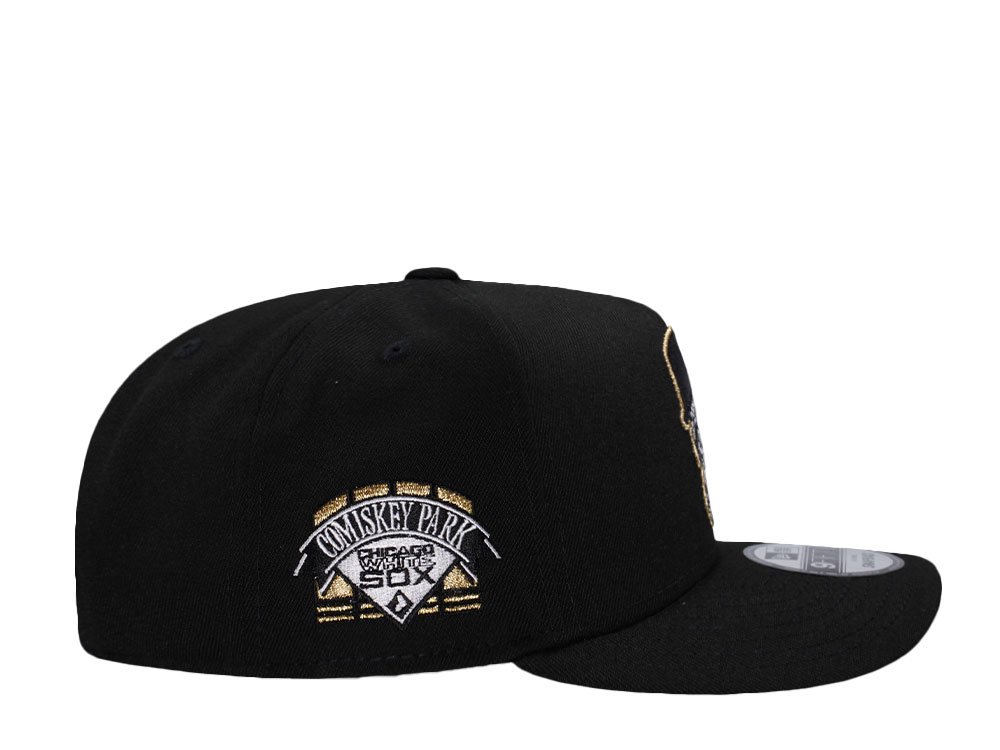 New Era Chicago White Sox Skull Black Prime Edition 9Fifty A Frame Snapback Hat
