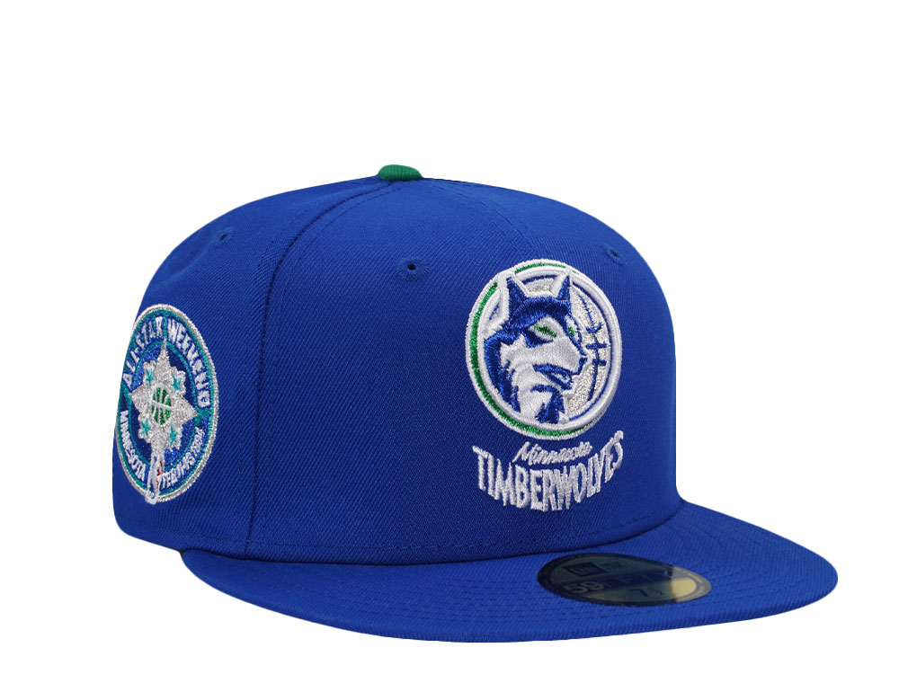 New Era Minnesota Timberwolves All Star Game 1994 Blue Prime Edition 59Fifty Fitted Hat