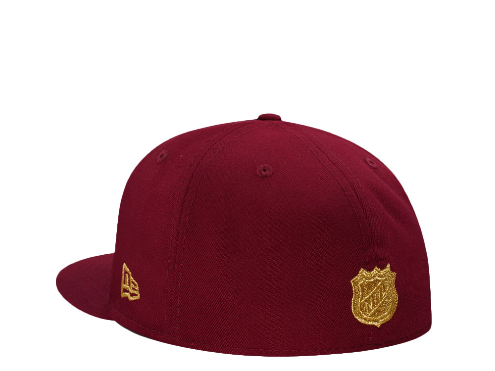 New Era Colorado Avalanche 10 Seasons 24K Maroon Prime Edition 59Fifty Fitted Hat
