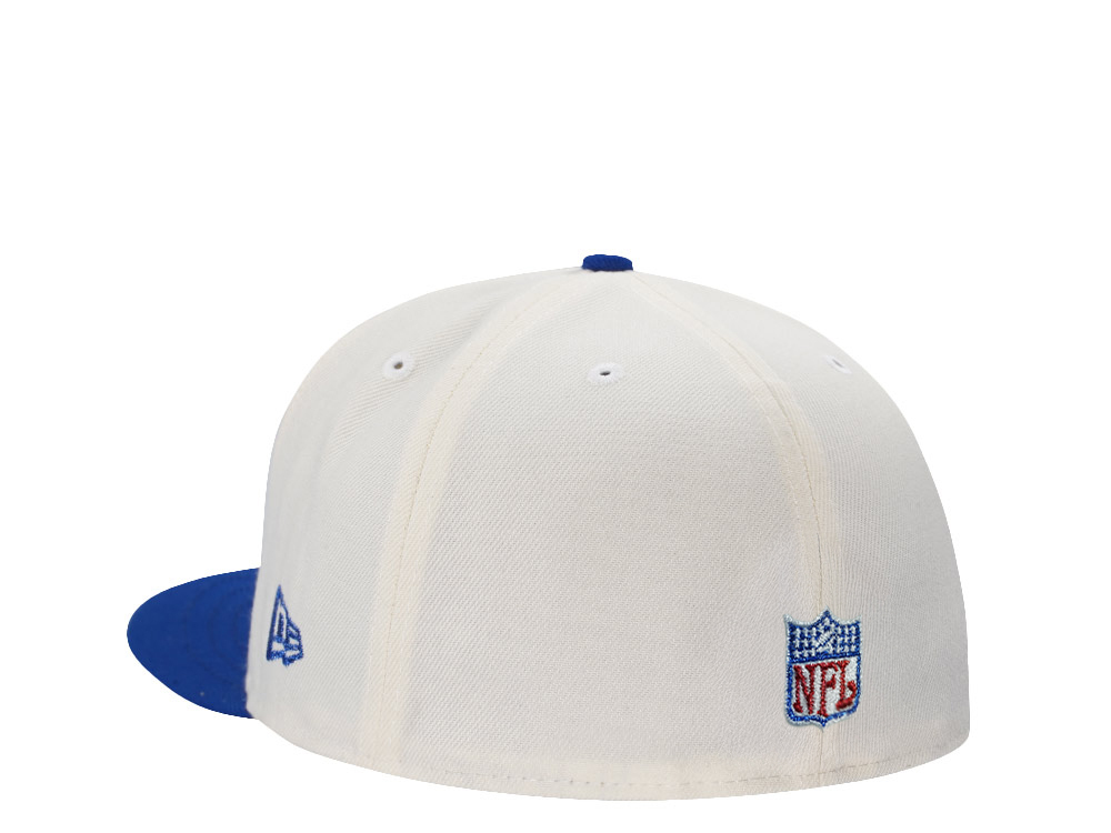 New Era New York Giants 75th Anniversary Chrome Two Tone Edition 59Fifty Fitted Hat