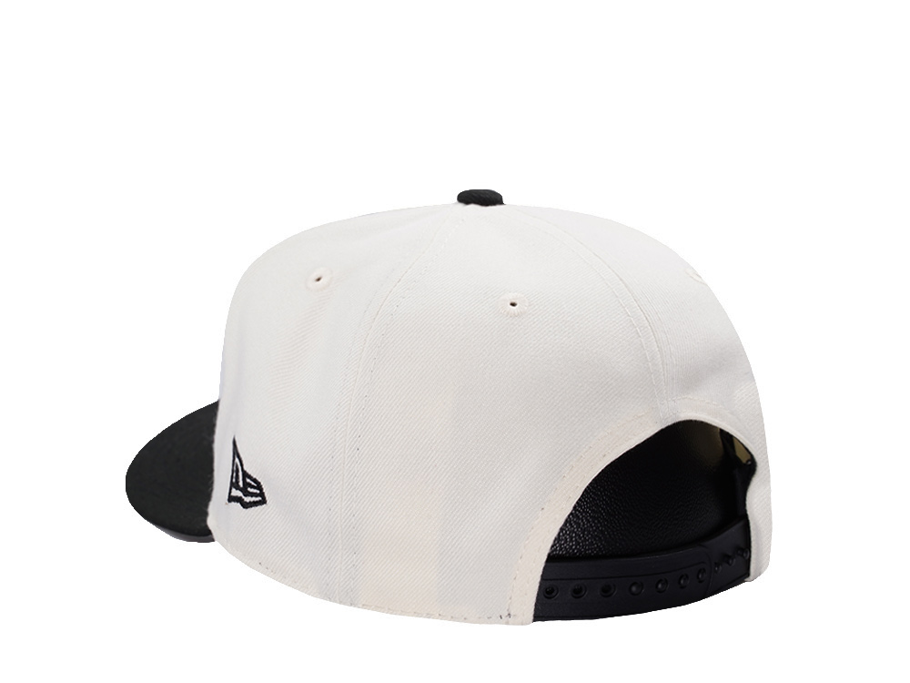 New Era Philadelphia Eagles 75th Anniversary Chrome Two Tone Edition 9Fifty A Frame Snapback Hat