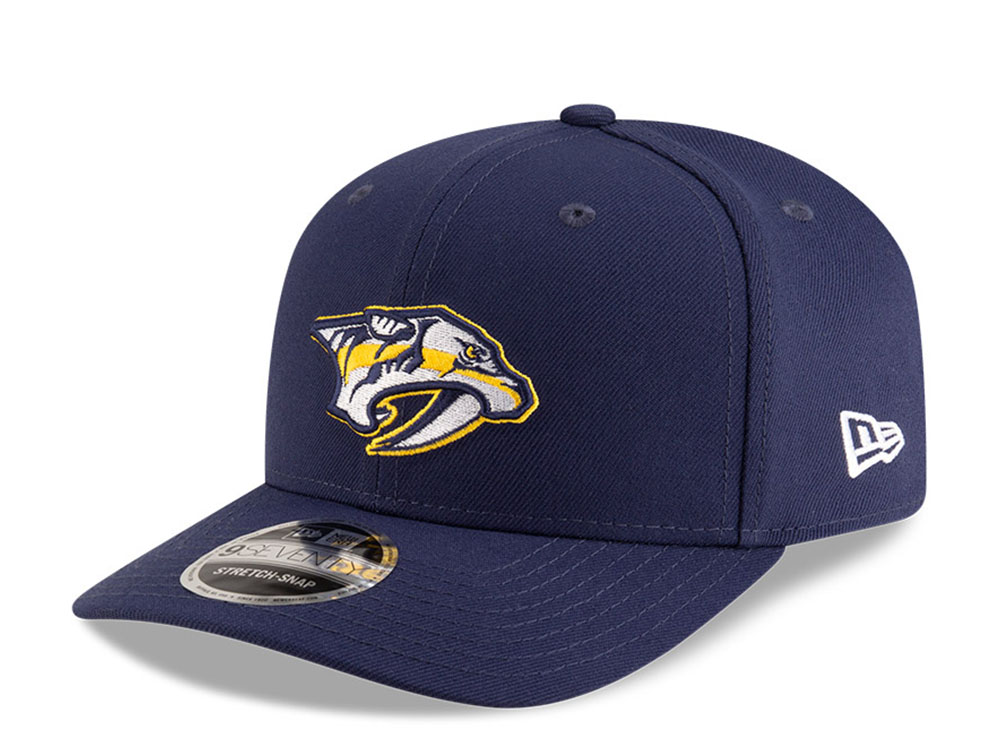 New Era Nashville Predators Navy 9Seventy Stretch Snapback Hat