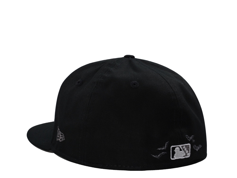 New Era Corpus Christi Hooks Canvas Black Prime Horror Edition 59Fifty Fitted Hat