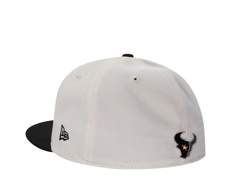New Era Houston Texans H Town Chrome Two Tone Edition 59Fifty Fitted Hat