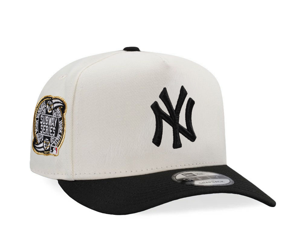 New Era New York Yankees World Series 2000 Chrome Two Tone Edition 9Fifty A Frame Snapback Hat