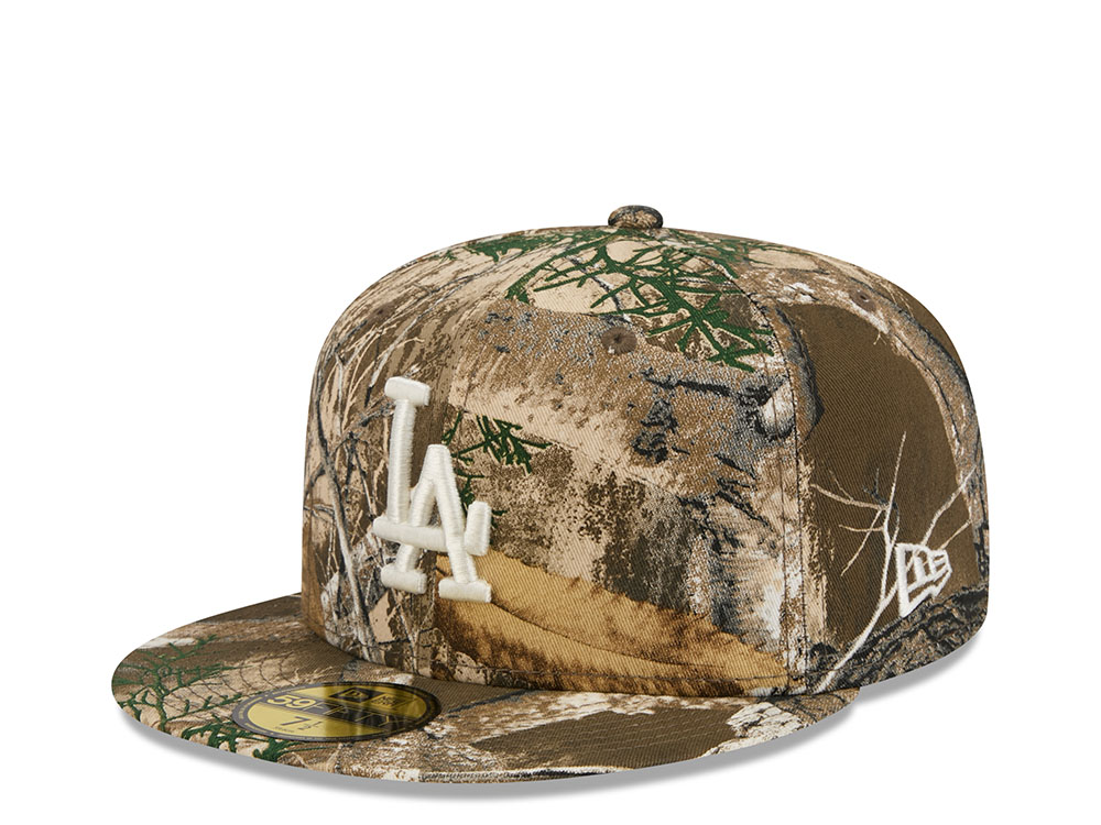 New Era Los Angeles Dodgers Realtree Camo 59Fifty Fitted Hat