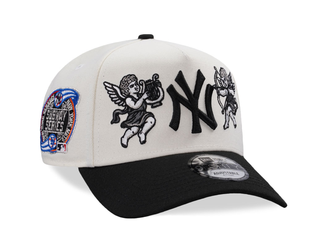 New Era New York Yankees Subway Series Cupid Chrome Two Tone Edition 9Forty A Frame Snapback Hat