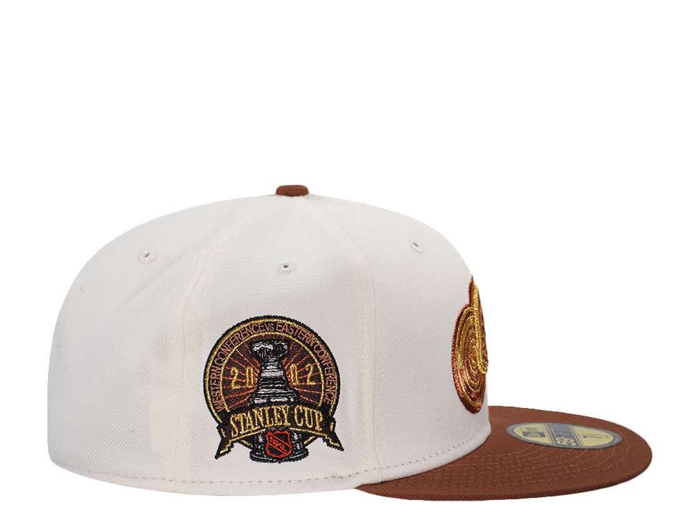 New Era Detroit Red Wings Stanley Cup 2002 Chrome Two Tone Edition 59Fifty Fitted Hat