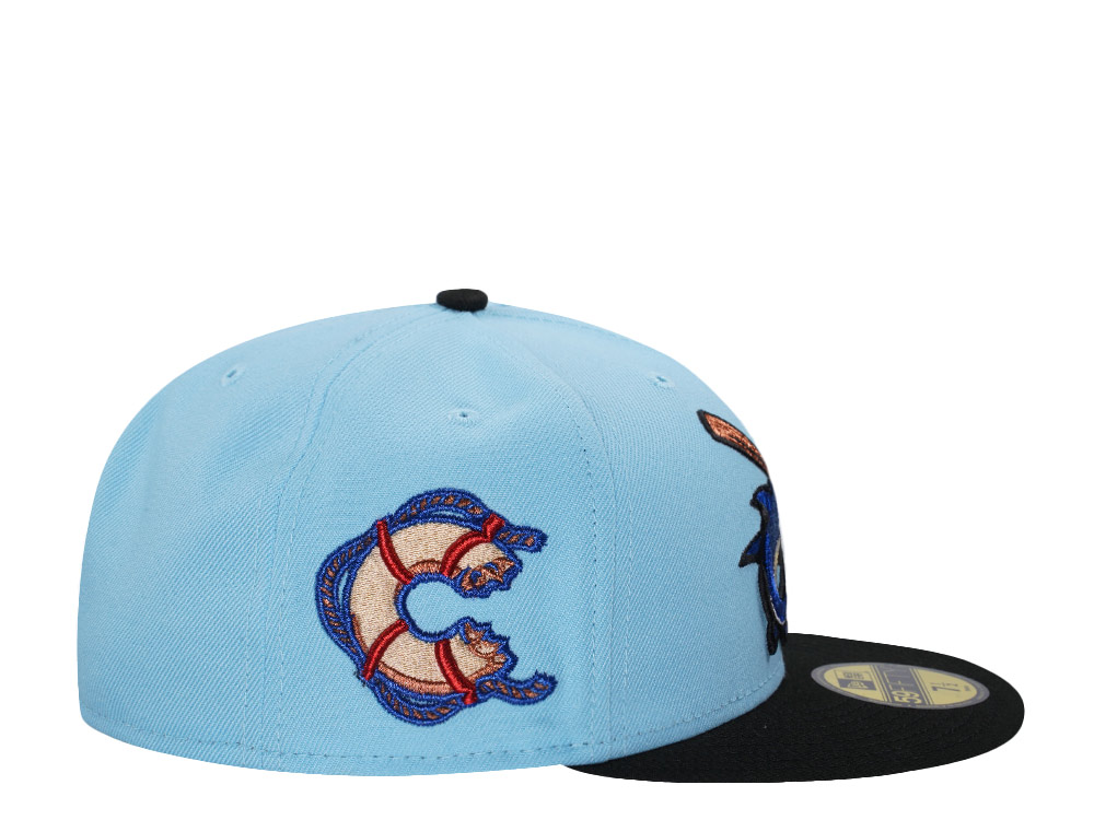 New Era Clearwater Threshers Fresh Blue Two Tone Edition 59Fifty Fitted Hat