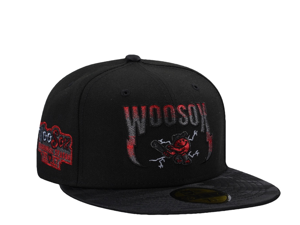 New Era Worcester Red Sox Black Camouflage Prime Edition 59Fifty Fitted Hat