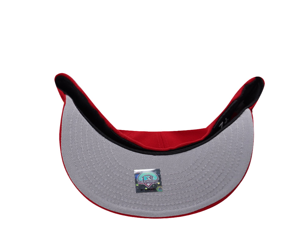 New Era Northwestern Arkansas Naturals Naturals Scarlet Prime Edition 59Fifty Fitted Hat