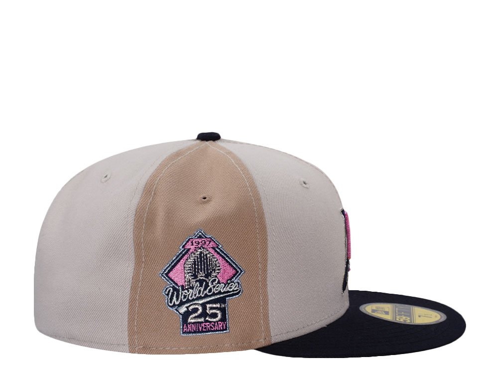New Era Florida Marlins 25th Anniversary White Pinwheel Edition 59Fifty Fitted Hat