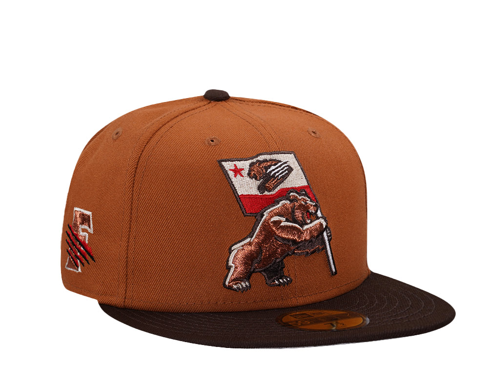 New Era Fresno Grizzlies Copper Two Tone Edition 59Fifty Fitted