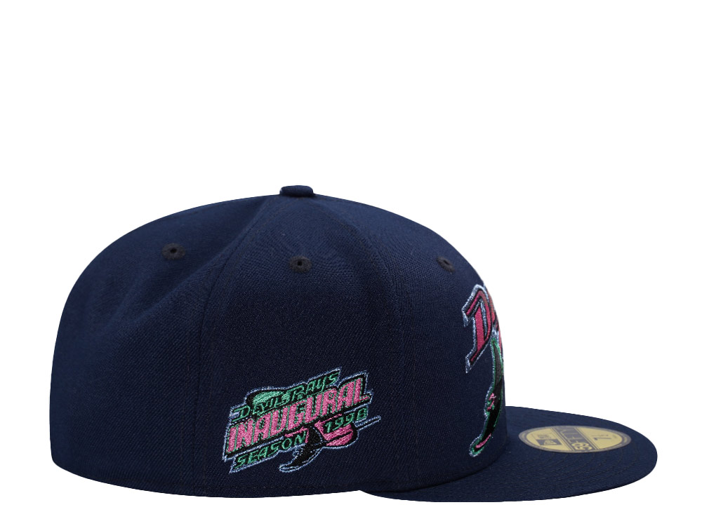 New Era Tampa Bay Rays Inaugural Season Ocean Blue Prime Edition 59Fifty Fitted Hat