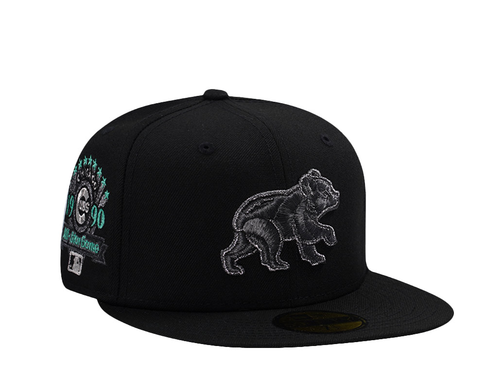 New Era Chicago Cubs All Star Game 1990 Black Prime Edition 59Fifty Fitted Hat