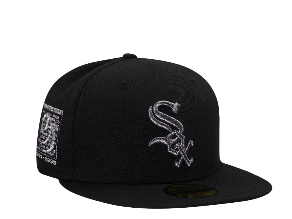 Cappello New Era 59Fifty Chicago White Sox Nero - Berretto Baseball Regolabile