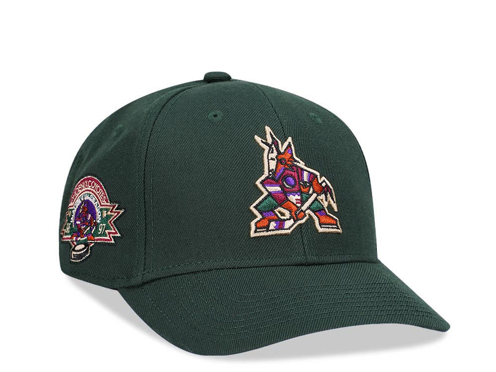 American Needle Arizona Coyotes Inaugural Season 1996/97 Green Snapback Hat