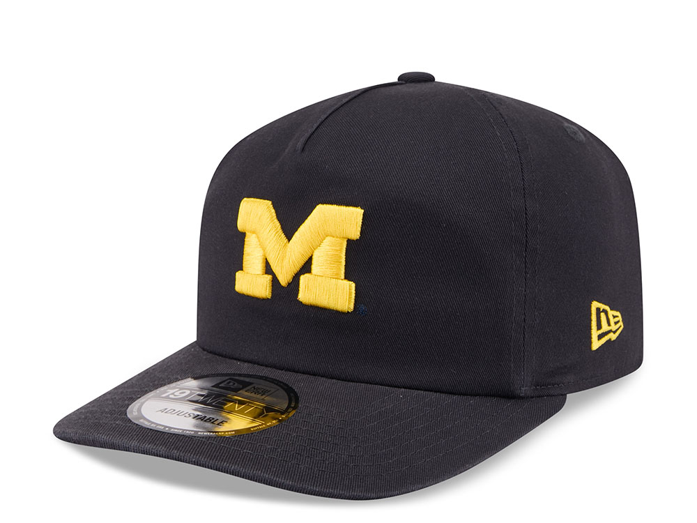 New Era Michigan Wolverines NCAA Black 19Twenty Snapback Hat