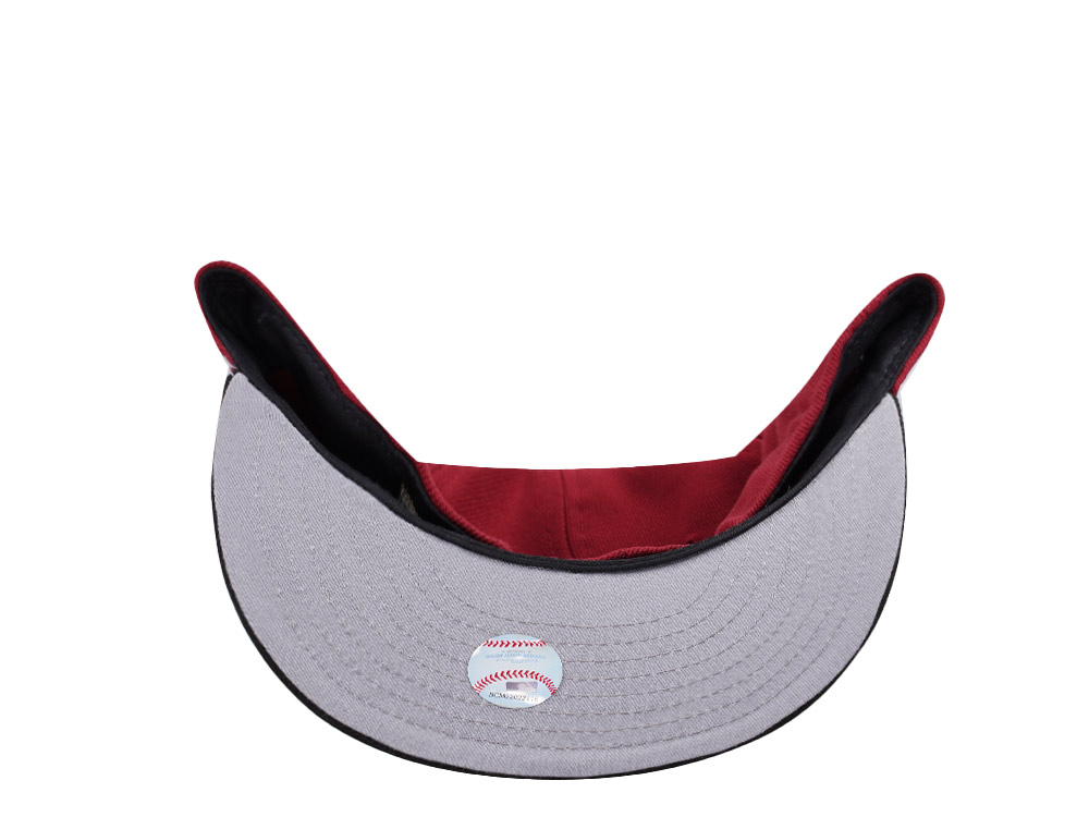 New Era Los Angeles Dodgers Tokyo Series 2025 Lucky Cat Brick Red Two Tone Edition 59Fifty Fitted Hat